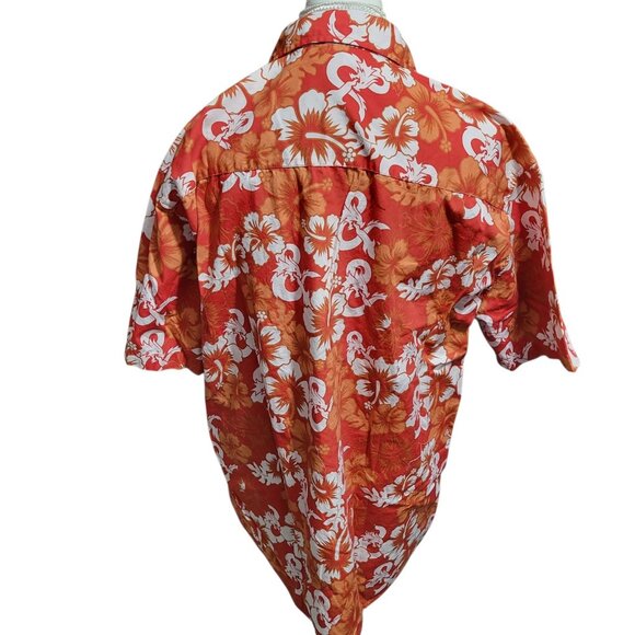 Dungeons & Dragons Wizards of the Coast Logo Woven Hawiian Button-Up Mens 2XL - Picture 2 of 6